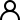 Person icon - Means members only