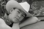 Competition entry: Black and White Cowboy